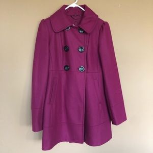 Purple/Magenta Guess Trench coat